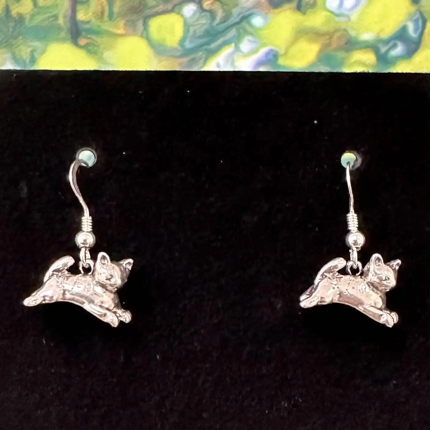 Kitten Earrings Hover